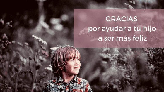 Gracias por enseñar gratitud a tus hijos