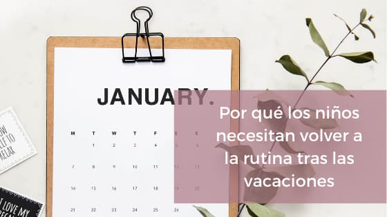 Vuelta a la rutina